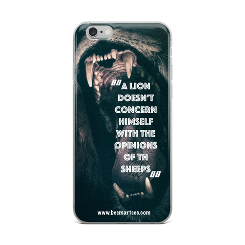 Lion Entrepreneur (iPhone Case)
